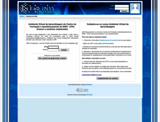 escolavirtual.previdencia.gov.br screenshot
