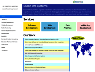 esconinfosystems.com screenshot