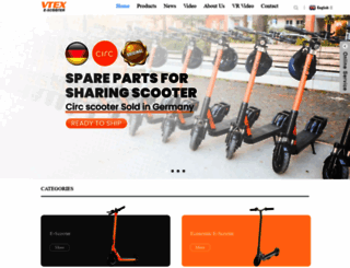 escootersupplier.com screenshot
