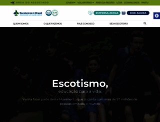 escoteiros.org.br screenshot