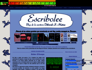 escribolee.boosterblog.es screenshot