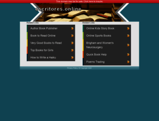 escritores.online screenshot