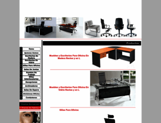 escritoriosysillasparaoficina.com screenshot