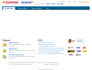 escrow.aliexpress.com screenshot