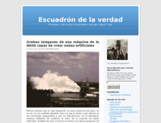 escuadrondelaverdad.wordpress.com screenshot