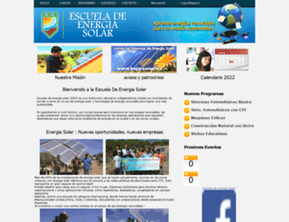 escueladeenergiasolar.org screenshot