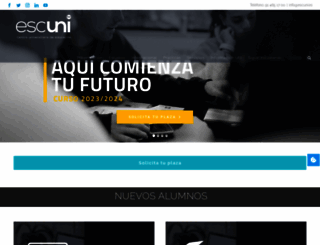 escuni.com screenshot