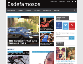 esdefamosos.com screenshot
