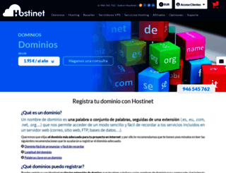 esdominios.com screenshot