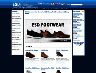 esdshoe.com screenshot