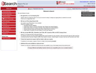 esearch.net.au screenshot