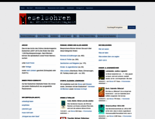 eselsohren.at screenshot