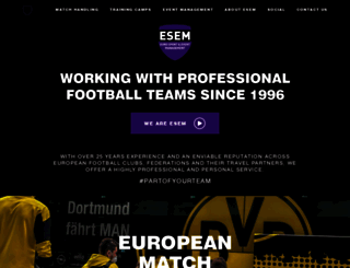 esem-europe.com screenshot