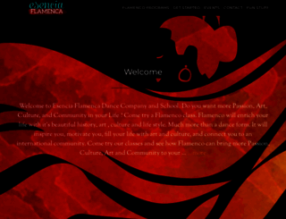 esenciaflamenca.com screenshot