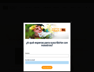 esenciasdebach.com screenshot