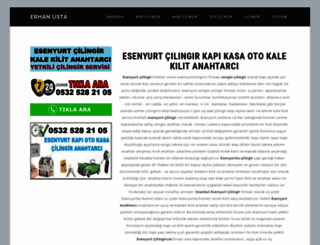 esenyurtcilingirci.com screenshot
