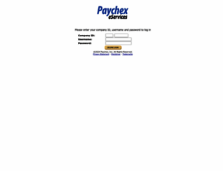 eservices.paychex.com screenshot