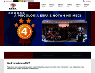 esfa.edu.br screenshot