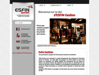 esfin-ides.com screenshot