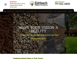 eshbachmulch.com screenshot