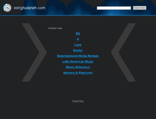 eshghulaneh.com screenshot