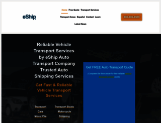 eshiptransport.com screenshot