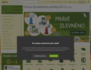 eshop-zemedelske-potreby.cz screenshot