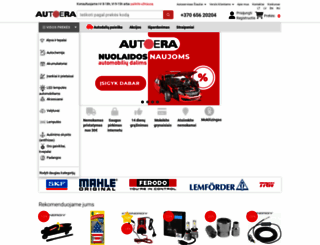 eshop.autoera.lt screenshot