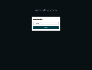 eshosting.com screenshot