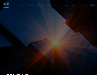eshraquae.com screenshot