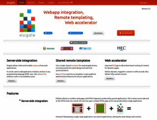 esigate.org screenshot