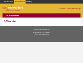 esign.cashconverters.com.au screenshot