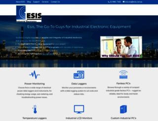esis.com.au screenshot