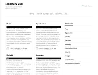 eskilstuna2015.com screenshot