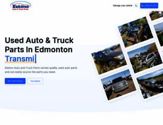 eskimoautoandtruckparts.com screenshot