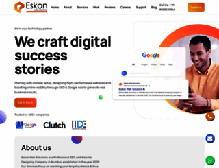 eskonwebsolutions.com screenshot