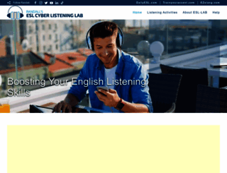 esl-lab.com screenshot