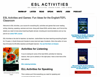eslactivity.org screenshot