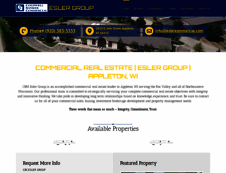 eslercommercial.com screenshot