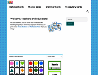 eslflashcards.com screenshot