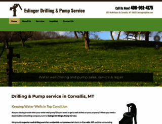 eslingerdrillingandpump.com screenshot