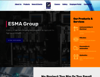 esmagroup.com screenshot