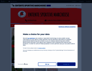 esmarchoise.footeo.com screenshot