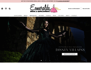esmeralda-bridal.com screenshot