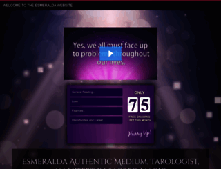 esmeralda-psychic.com screenshot
