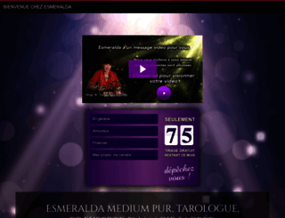 esmeralda-voyance.com screenshot