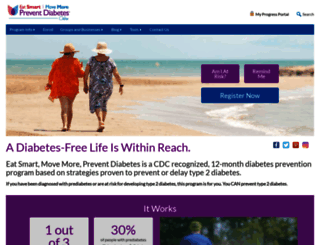 esmmpreventdiabetes.com screenshot