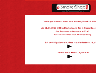 esmokershop-goslar.de screenshot