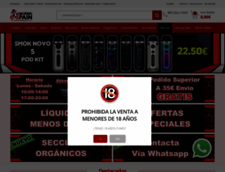 esmokingspain.es screenshot