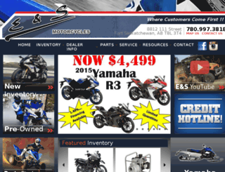 esmotorcycles.com screenshot